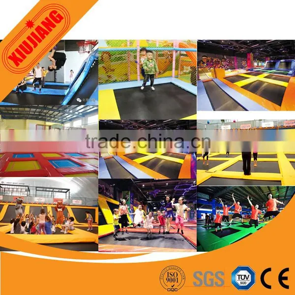 CE Approved Size Customized Gymnasium Fitness Park Trampoline photo-3