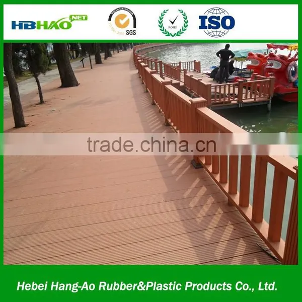 Waterproof WPC Decking Hollow WPC Decking Wood Plastic Composite Decking photo-2