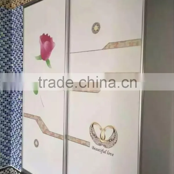 Cheapest Children Bedroom Furniture 3-door Wardrobe photo-2