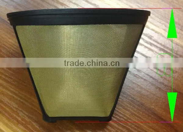Permanent Coffee Filter Gold Coffee Filter for Larger Machine
