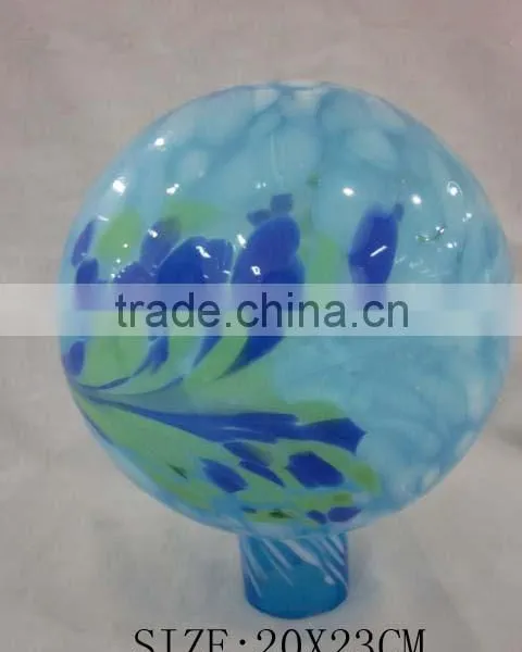 10" Hand Blown Glass Ball photo-4