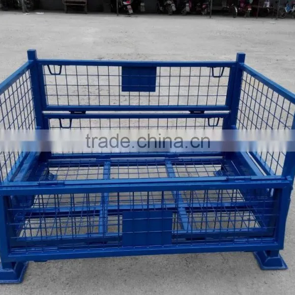 Foldable and Stackable Metal Pallet Tire Rack photo-5