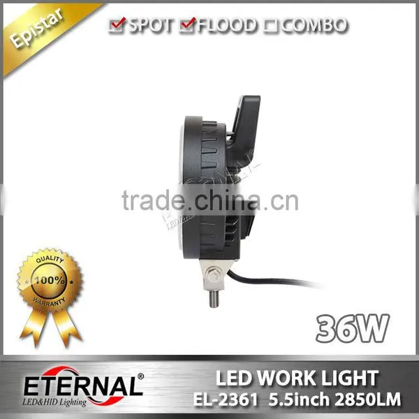 36W 5.5" Car Led Work Light Super Bright Automotive Vehicles off Road Equipment Portable Led Lamp photo-5