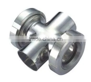 Sanitary Stainless Steel Pipe Cross Sight Glass photo-5