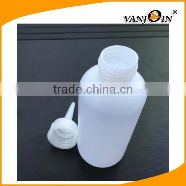 Empty PE Material 120ml 4oz Squeezable Plastic Glue Bottle Wholesale photo-2