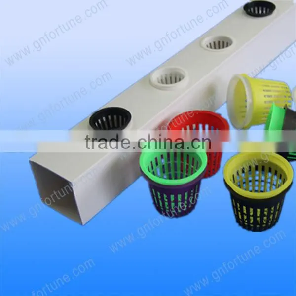 PVC Channel Greenhouse Hydroponic NFT 100x50mm photo-3
