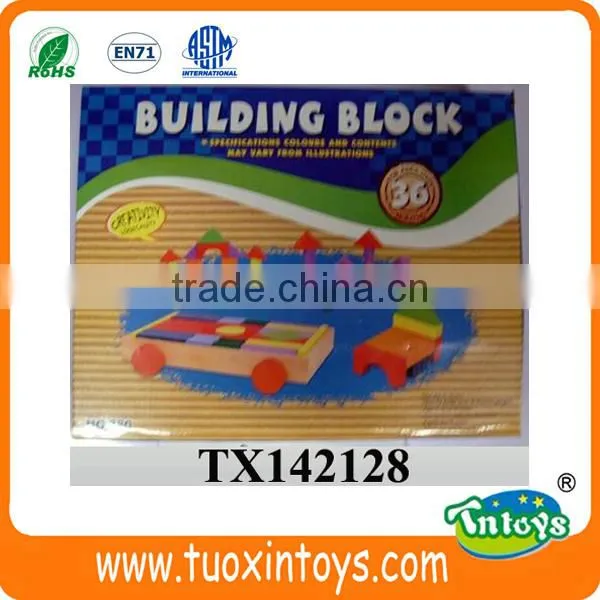 Wooden Construction Building Blocks Toys Creative Puzzle Toys for Kids photo-4