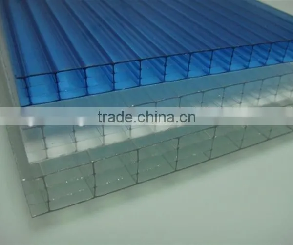 100% Virgin Ten Years Guarteen Polycarbonate Hollow Sheet photo-4