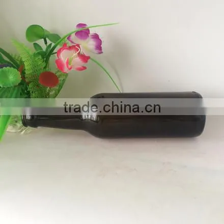 Haonai 330ML AMBER GLASS BEER BOTTLE,BROWN BOTTLE BEER 33CL,BEER BOTTLE photo-5