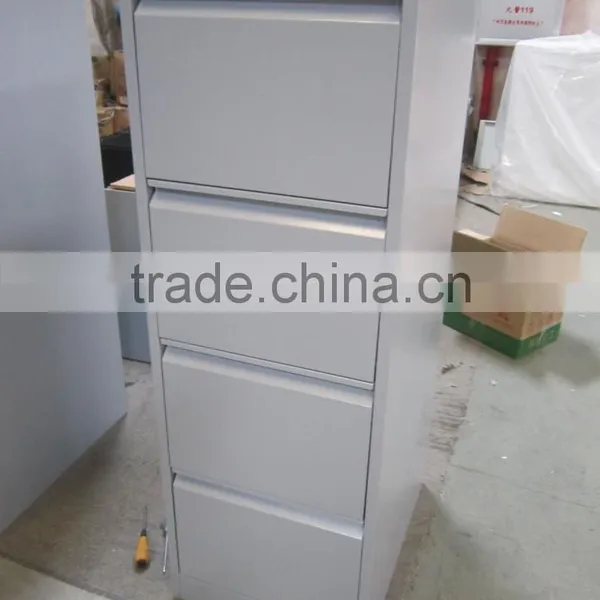 Steel Metal 4 Drawer Vertical Filing Cabinet File Box A4 Hanging Cabinet photo-4
