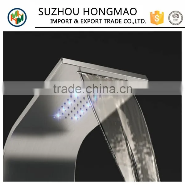 Hot Sale Stainless Steel Thermostatic Bathroom Electronic Shower Panel photo-2