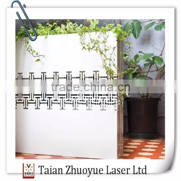 Large Metal Rectangular Planter Flower Pots/ Galvanized Stainless Steel Flower Pot