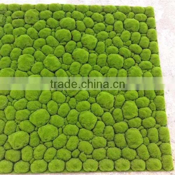 Home Garden China Decoration 100cmx200cm Black Mat Artificial Plant Holland Moss Carpet EZMD03 0209 photo-4
