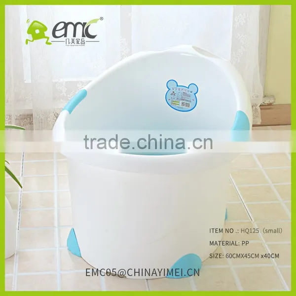 Large and Small Size High Quality Plastic Kids Bucket PP Baby Bath Tub photo-2