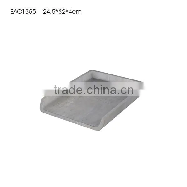 Hot Sale Phone Holder Cement Ipad Holder Concrete Office Desk Organizer photo-4
