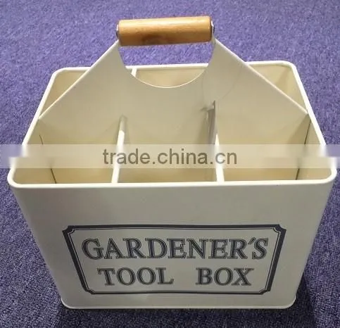 Peg Box (Gardener's Tool Box With Wooden Handle), MSO-151 photo-3