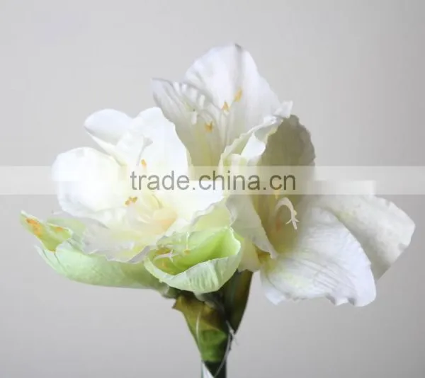 Fake Kaffir Lily Artficial Kaffir Lily Silk Kaffir Lily Flowers Decorative Flowers for Wholesale photo-3