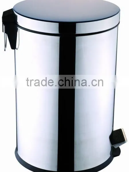 Stainless Steel Foot Pedal Waste Bin/ Dustbins