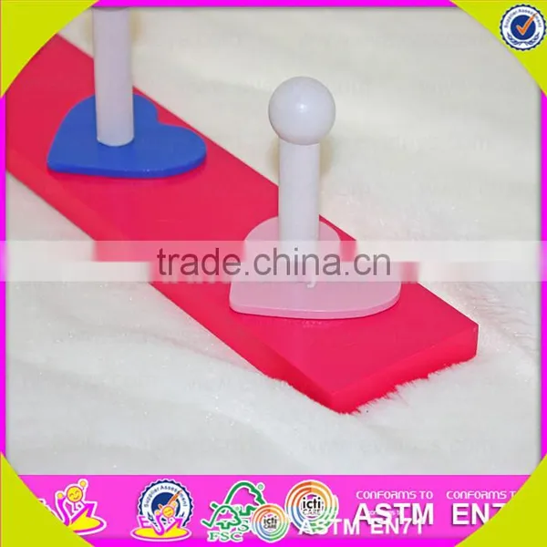 Wholesale Eco-friendly Wooden Kids Coat Hook Convenience Wooden Kids Coat Hook High Quality Wooden Kids Coat Hook W09B021 photo-6