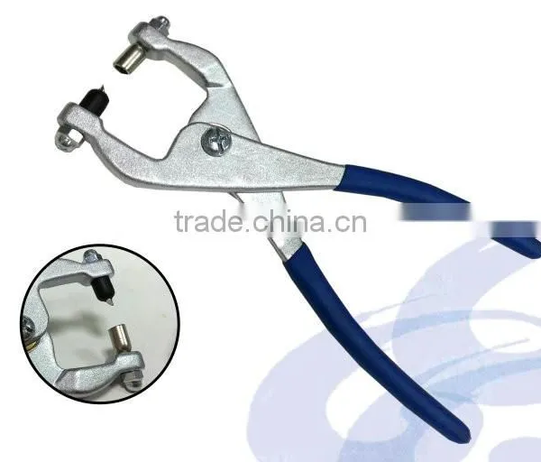 1/8 INCH PVC Coated Compact Head Design Cutting Punch Pliers photo-3