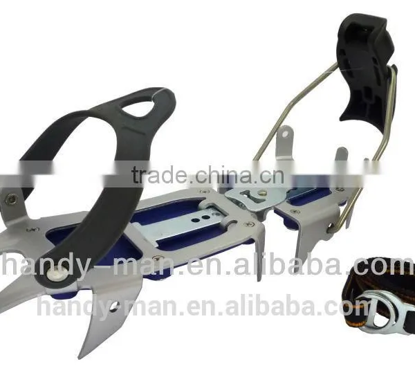 CRM-10-C 10 Points Steel Hybrid Ice Traction Crampons photo-2
