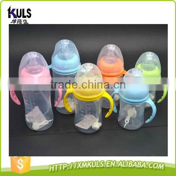 300ml 240ml 180ml Baby Fooders Plastic Bottle pp Feeding Bottles Baby Product With Handles photo-2