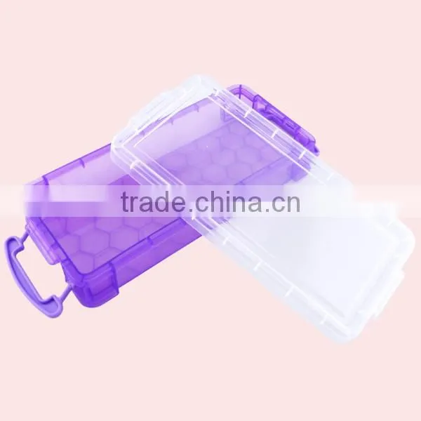 Colorful Large Size Plastic Storage Case With Handle photo-4