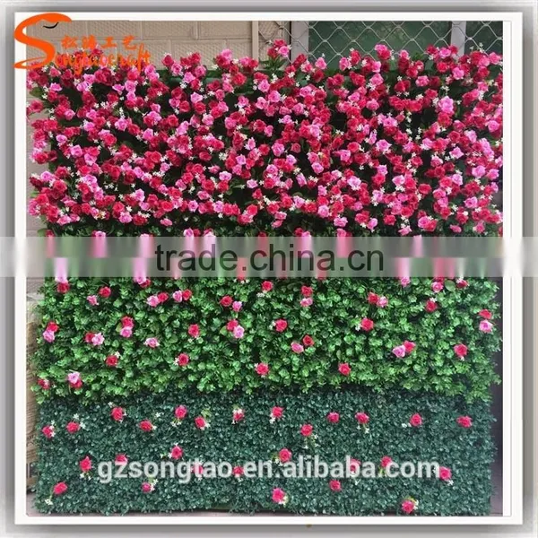 Wedding Decoration Flower Wall Cloth Flower Artificial Flower Wall in Sale photo-6