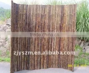 Natural Bamboo Pole Fence