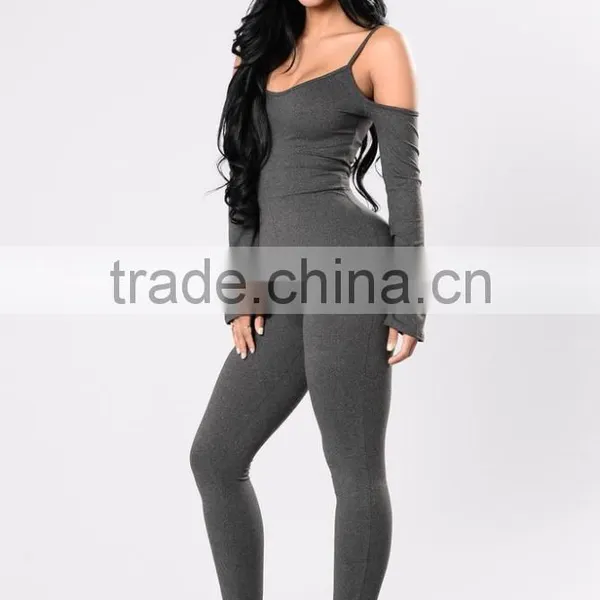 Black Latex Xxxl Sizes Catsuit Long Sleeve Cold Shoulder Skinny Leg Womens Cocktail Clubwear Evening Jumpsuits photo-3