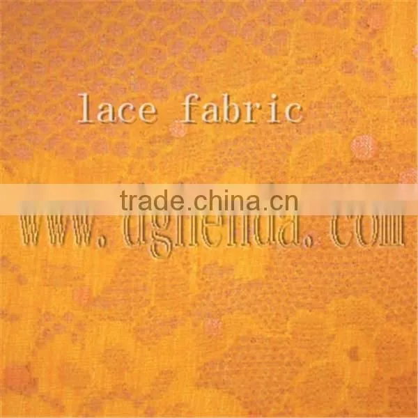 Composite Lace Fabric/lace Fabric Laminate Chiffon for Evening Dress,curtains photo-3