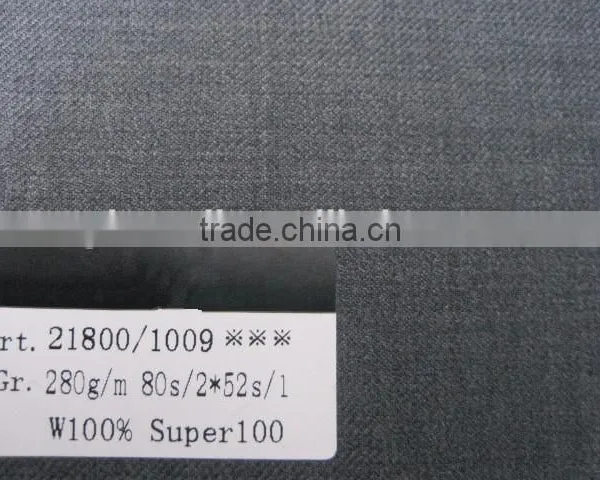Garment Use Elastane Australian Merino Wool Fabric