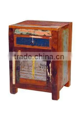 Wooden Bed Side Cabinet