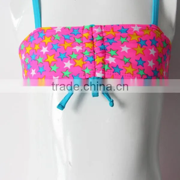 Girls Sexy Pink Cute Swimwear photo-2