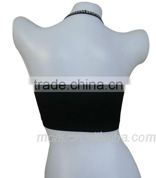Seamless Tank Top for Women, Black Women Seamless Underwear photo-2