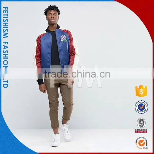 China Supplier OEM Service Baseball Jacket Fabric photo-4