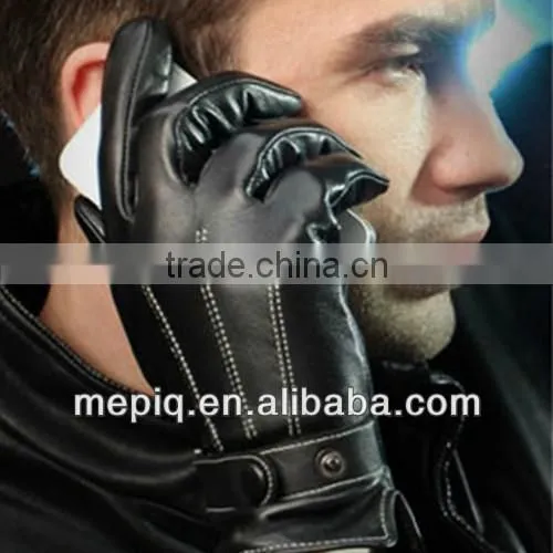 New Fashion Design Men Leather Gloves Wholesale