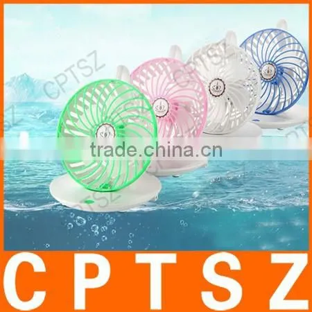 New Arrival Creative Mini USB Coffee Cup Fan Rotatable Hanging Portable Fan Strong Little Fan Drop photo-2