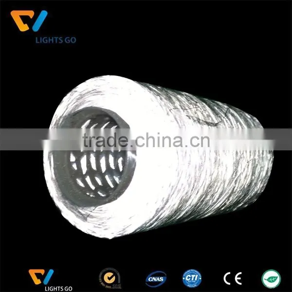 2mm Wide Double Sides Reflective PET Knitting Yarn for Making Reflective Band / 1.5mm Single Side Reflective Yarn photo-3