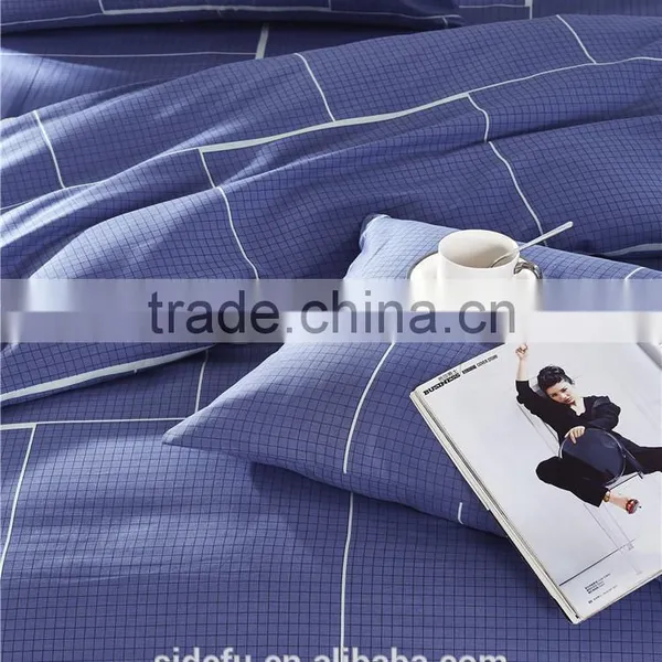 Wholesale Home Use Yarn Dyed Cotton Duvet Cover Sets photo-5