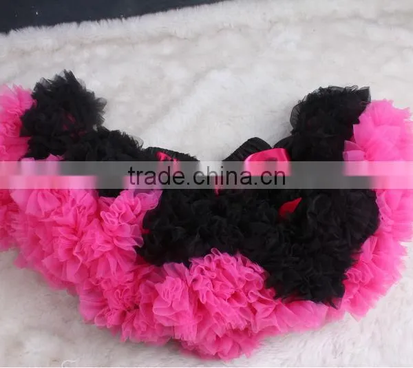Lovely Design Hot Sale Fluffy Chiffon Baby Pettiskirt Wholesales Pettiskirt Kids Pettiskirts