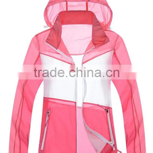 Fashion Unisex Skin Windproof Jacket Outdoor Camping Casual Jacket uv Protection Thin Skin Woman Coat Sunscreen photo-2