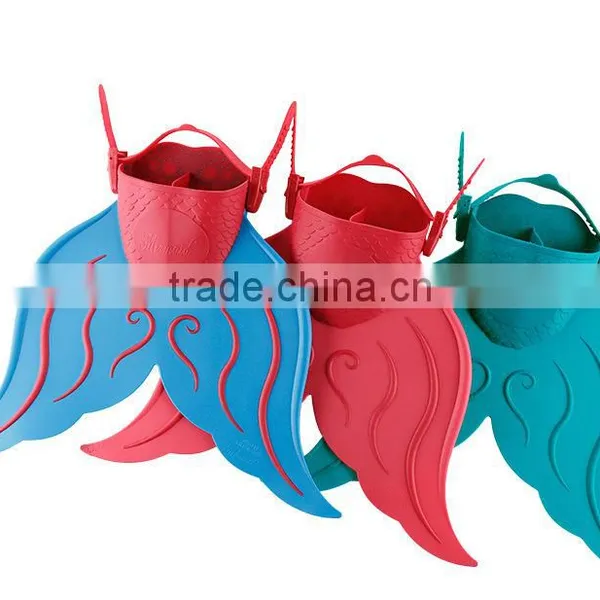 Silicone Material and Child Age Silicone Swimming Flippers photo-6