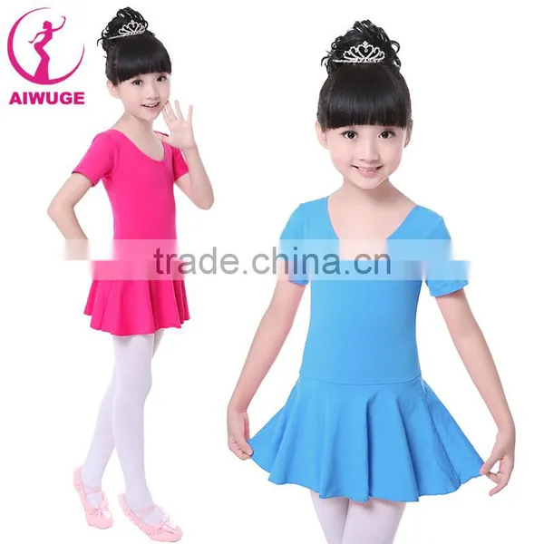 Cotton Leotards Ballet Practice Dance Dress Cotton Spandex Gymnastics Leotards photo-4