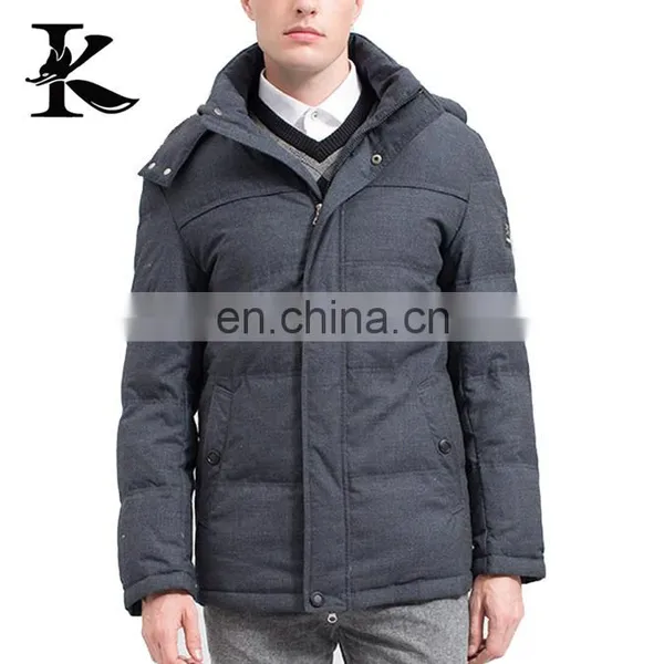 Waterproof Men Puffer Jacket Duck Down Jacket photo-3