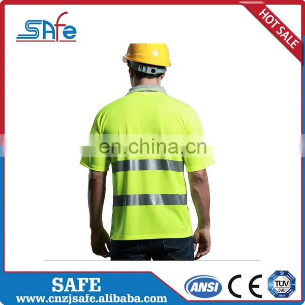 Wholesale High Visibility Orange Safety Shirts photo-3