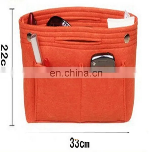 Multi-functional Plain Color Promotional Travel Insert Handbag photo-6