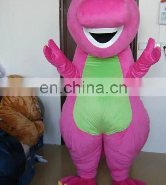 Lovely Barney mascot costume,used mascot costumes for sale
