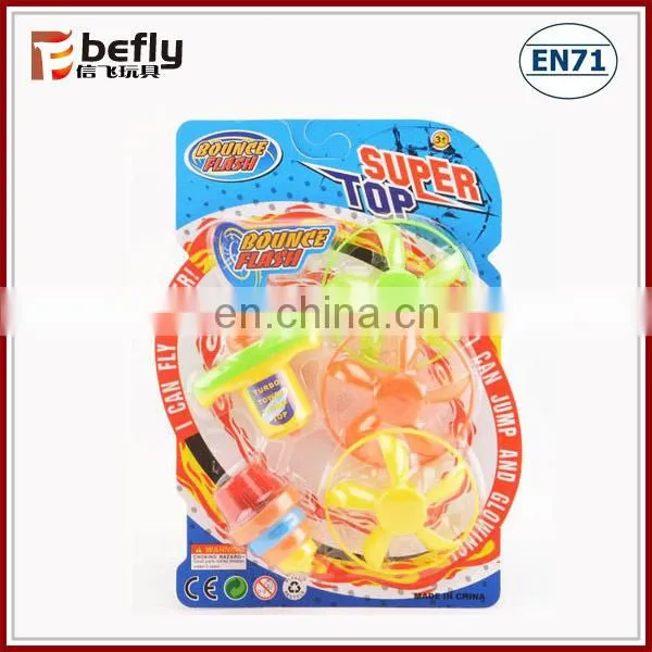 2 IN 1 Plastic Flying Spinning Toys With Light photo-5