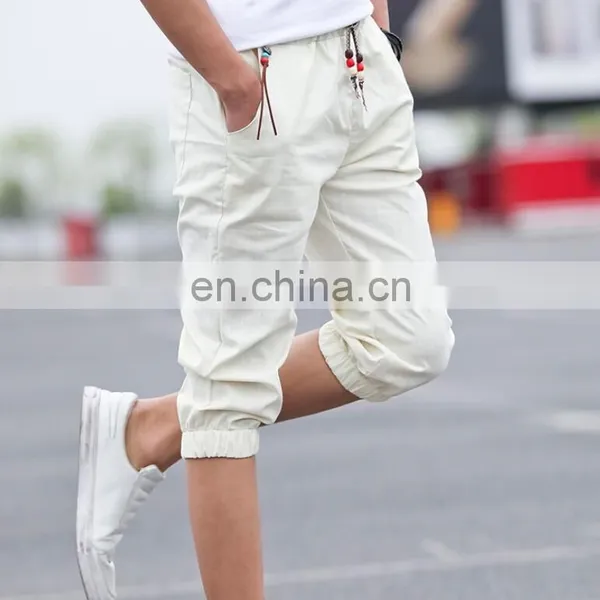 Yihao Trade Assurance Men's Linen Shorts Plus Size Mens Short Pants Casual Sports Shorts Custom Men Jogger Pants for Boys photo-2